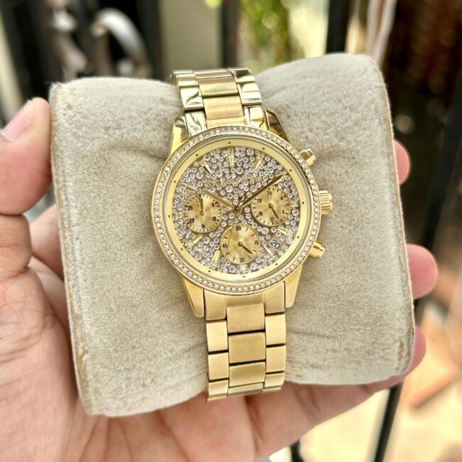 Michael Kors Gold Ritz Chronograph