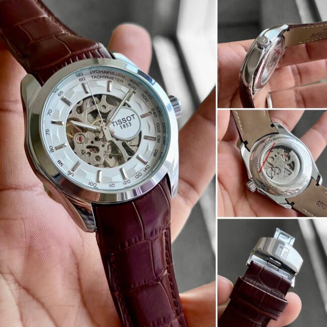 Branded 1853 Pendulum Fully Automatic Silver Watch
