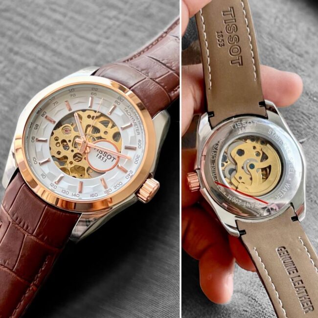 Tissot 1853 Pendulum Fully Automatic Gold Watch