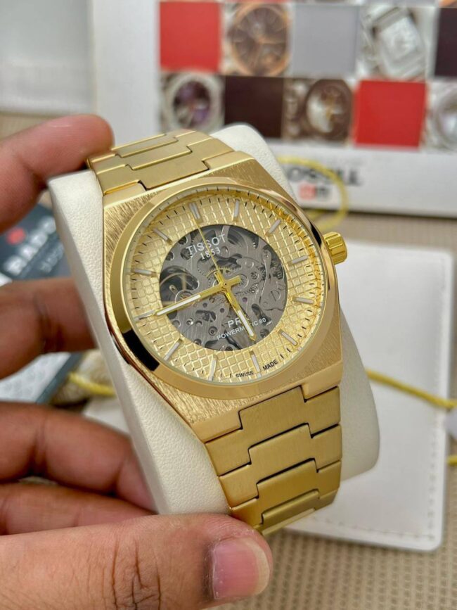 Branded 1853 Fully Automatic Gold Watch