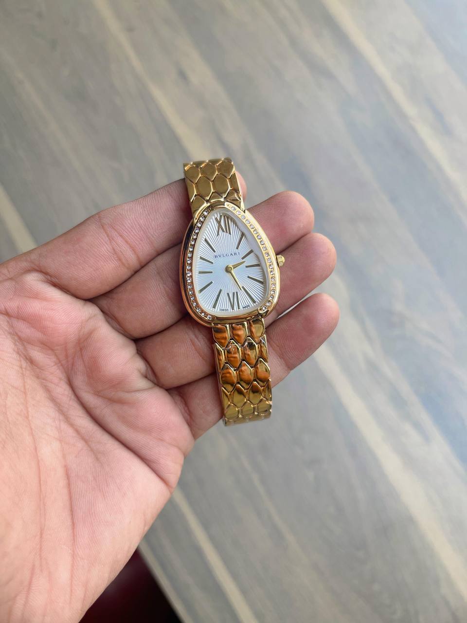 Bvlgari Watch For Lady White Dial