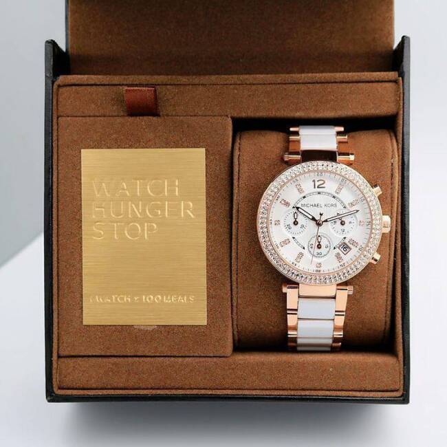 Michael Kors White Gold Collection