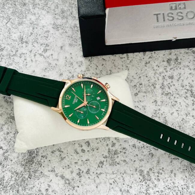 Branded 1853 Traditional Premium Slim Leather Watch
