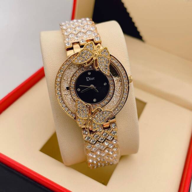 Dior Vr Collection Gold Watch
