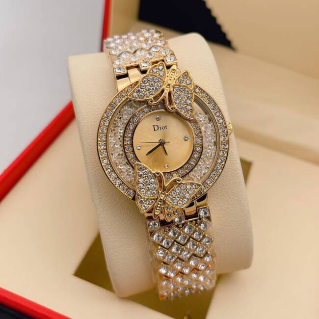 Dior Vr Collection Gold Watch