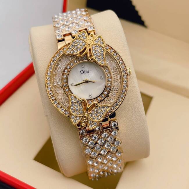 Dior Vr Collection Gold Watch