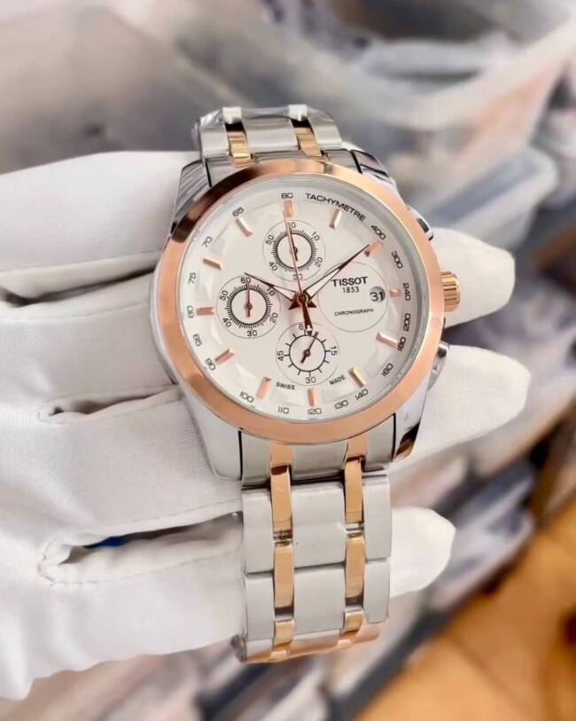 Branded 1853 Couturier Rose Gold Watch