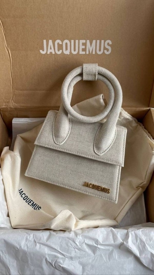Premium Jacquemus Double Ring Bag For Women