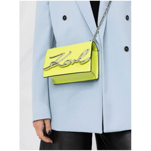 Trendy Signature Karl Lagerfeld Shoulder Handbag