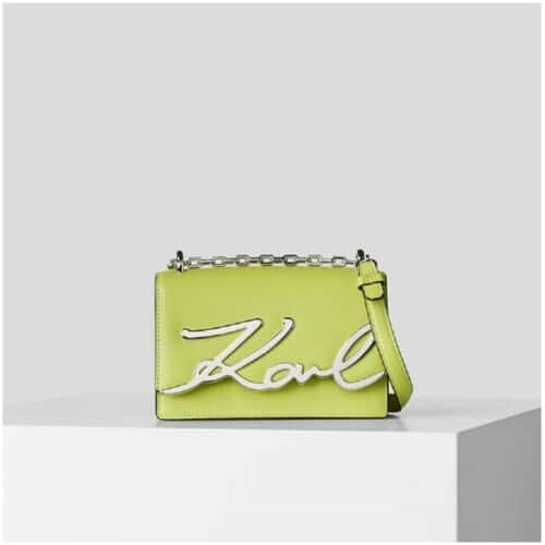 Trendy Signature Karl Lagerfeld Shoulder Handbag