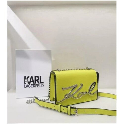 Trendy Signature Karl Lagerfeld Shoulder Handbag