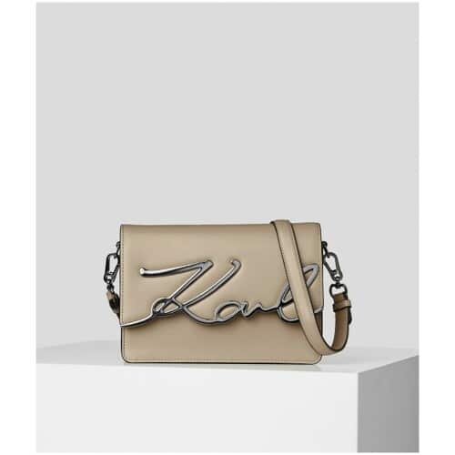 Trendy Signature Karl Lagerfeld Shoulder Handbag