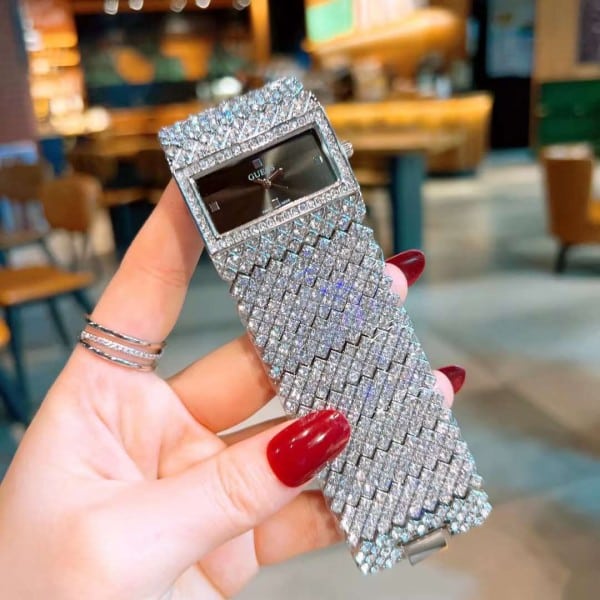 Lady's Diamond Guess Watch