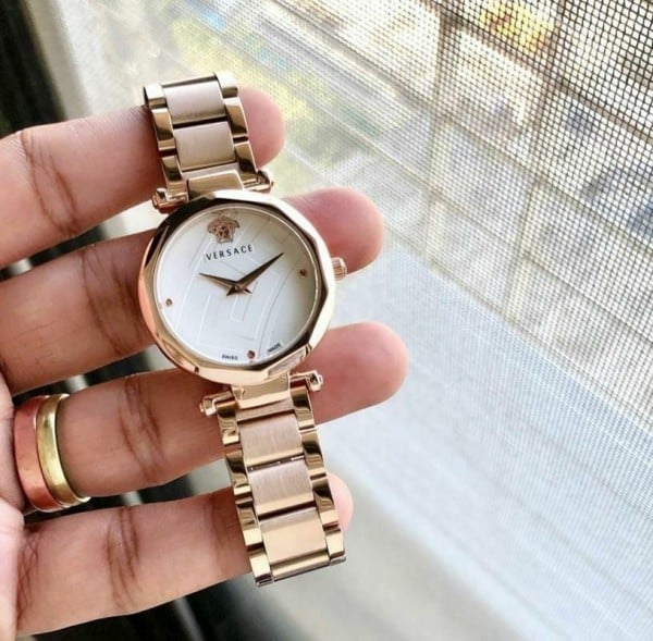 Girl's Versace Watch Round Dial