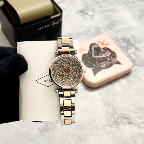 Latest Fossil Watch Diamond