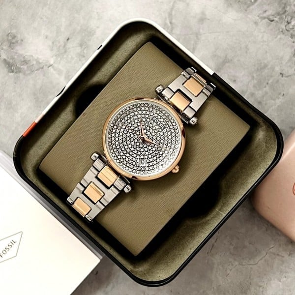 Latest Fossil Watch Diamond