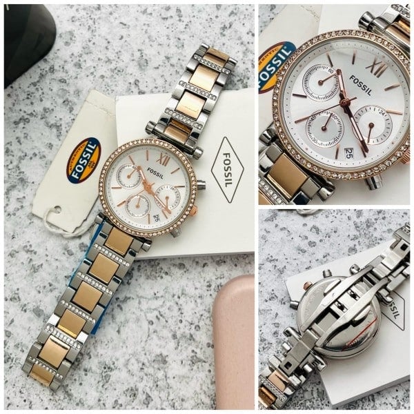 Latest Fossil Watch White Dial