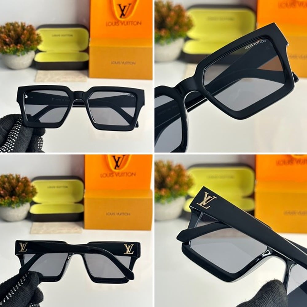 Louis Vuitton Sunglasses For Men Black