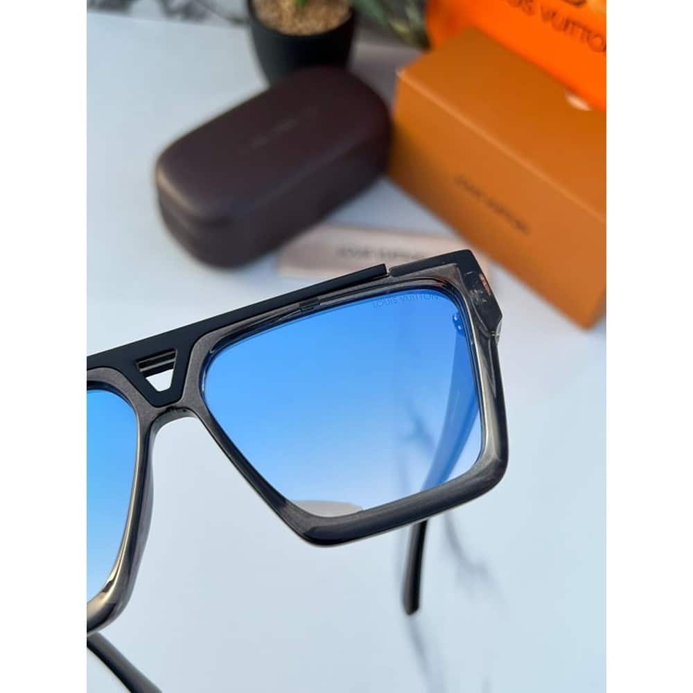Grey Blue Louis Vuitton Sunglasses For Men