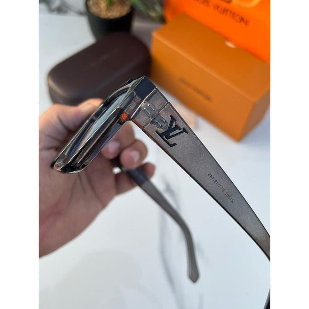 Grey Blue Louis Vuitton Sunglasses For Men