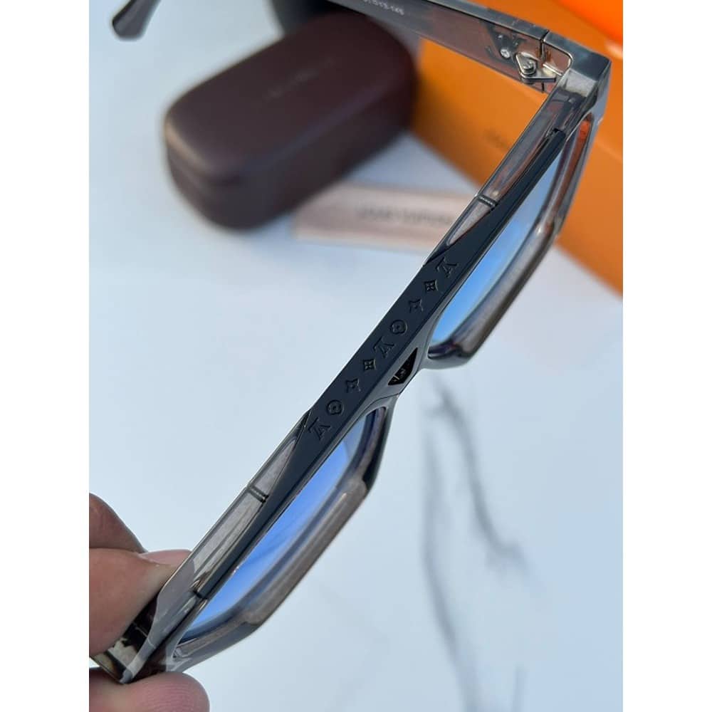 Grey Blue Louis Vuitton Sunglasses For Men