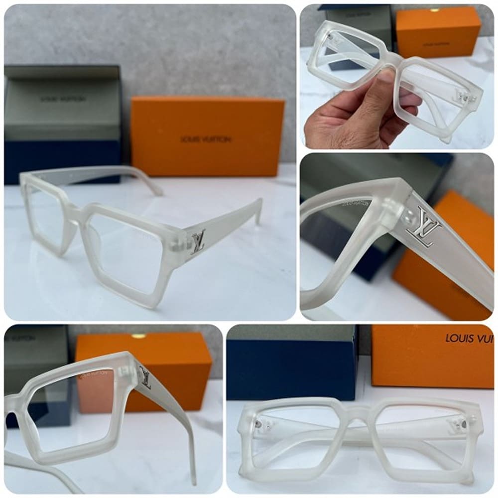 Transparent Frame Louis Vuitton Sunglasses For Men