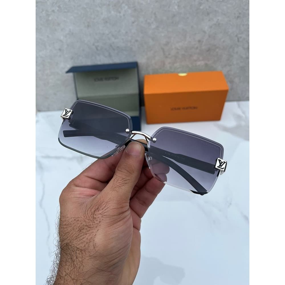 Louis Vuitton Sunglasses frameless For Men Black