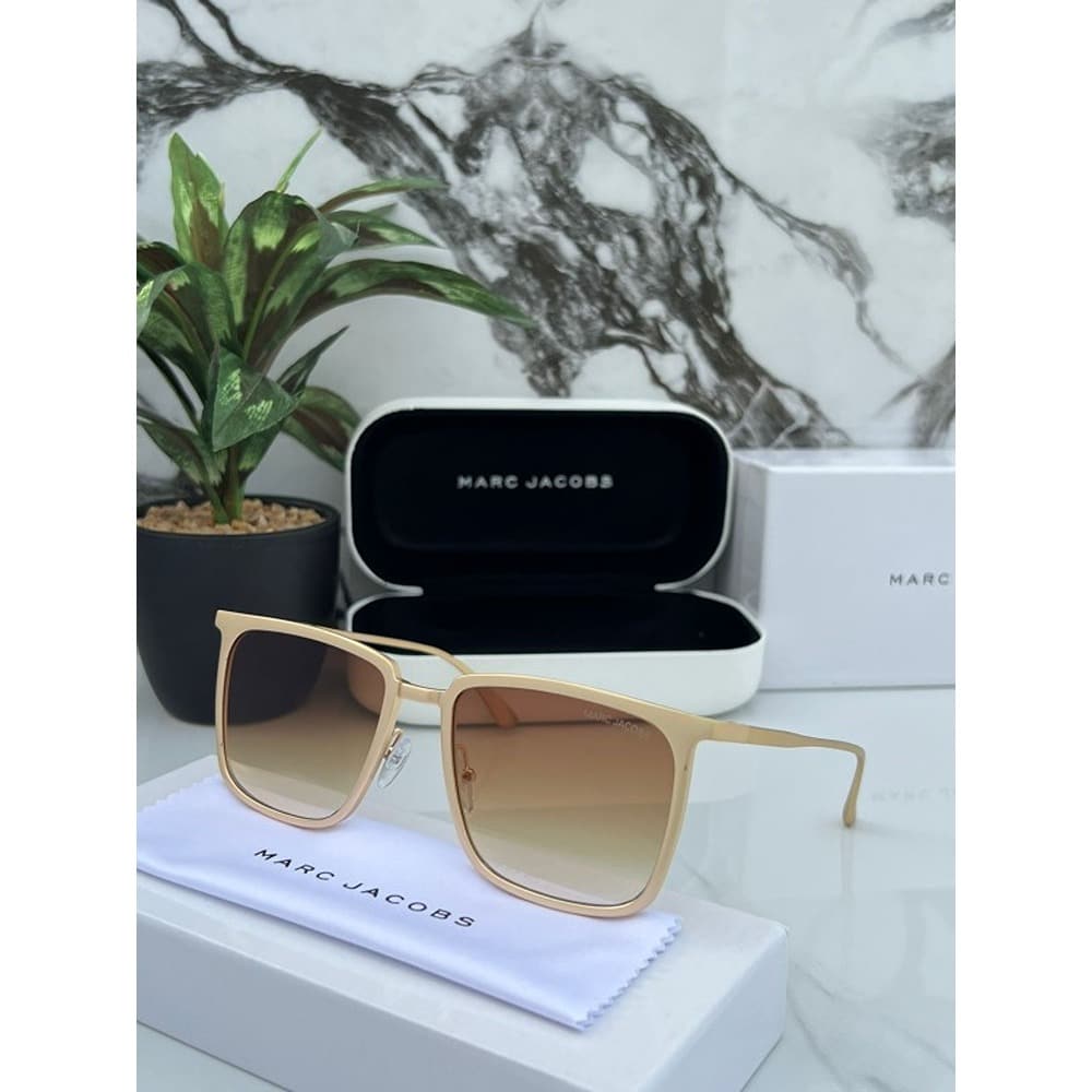 Marc Jacobs Sunglasses For Men Gold Brown