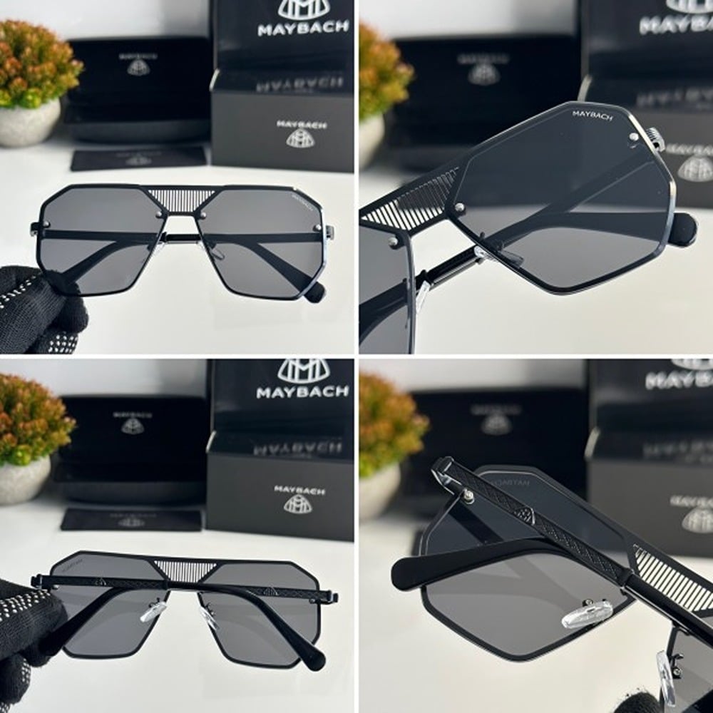 Maybach Sunglasses For Men Black