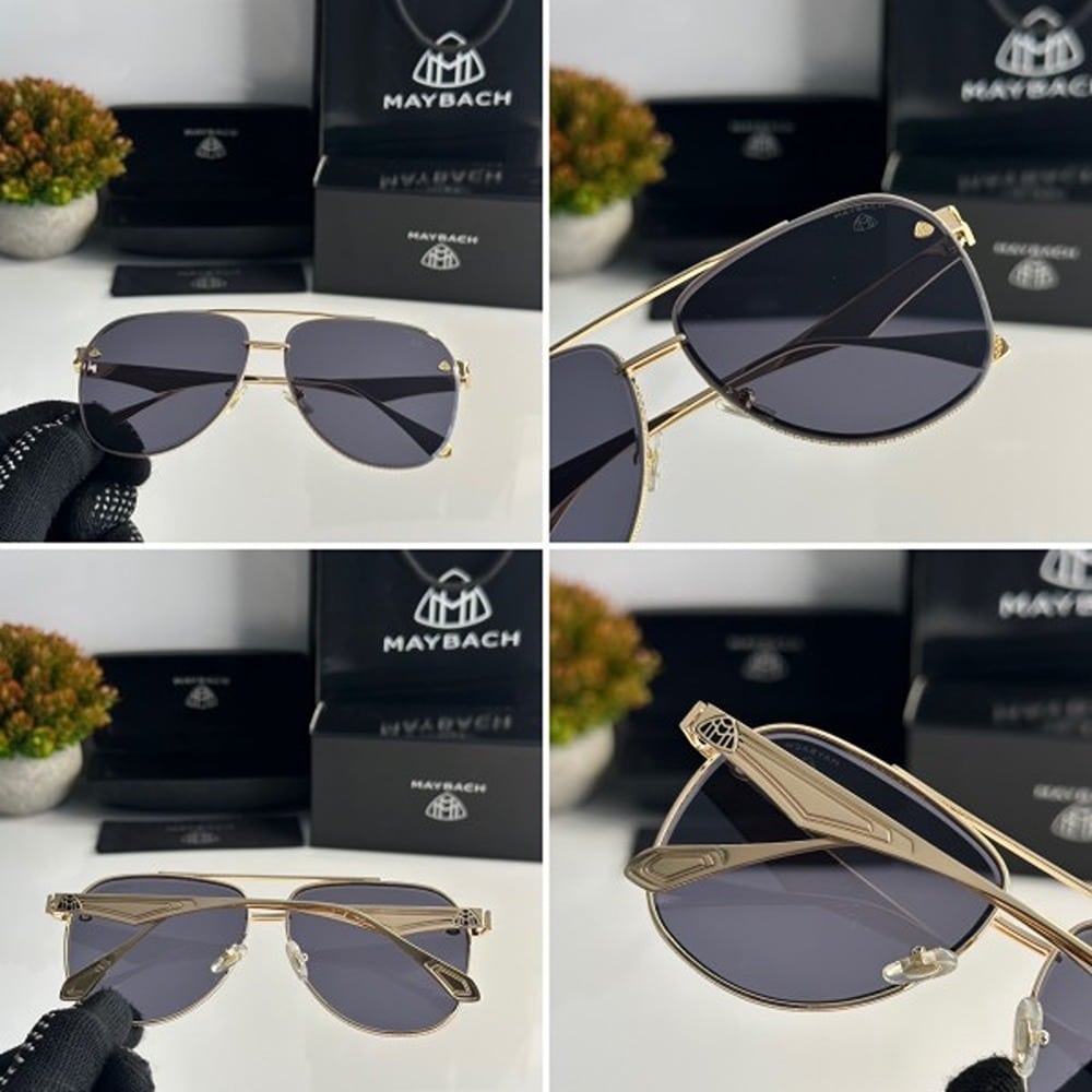 Maybach Sunglasses For Men Black