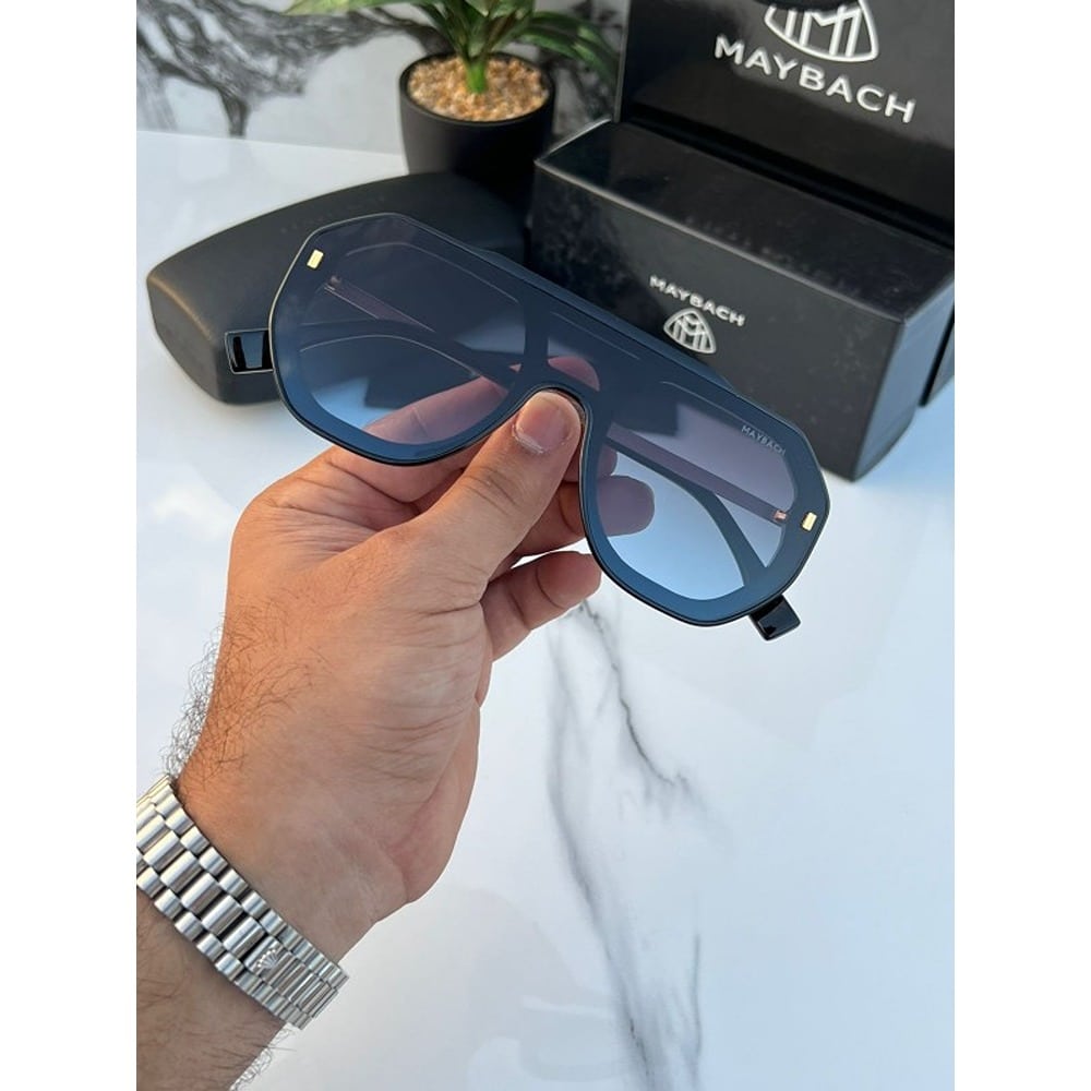 Maybach Sunglasses For Men Blue Shaded