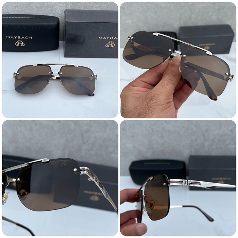Maybach Sunglasses For Men Brown