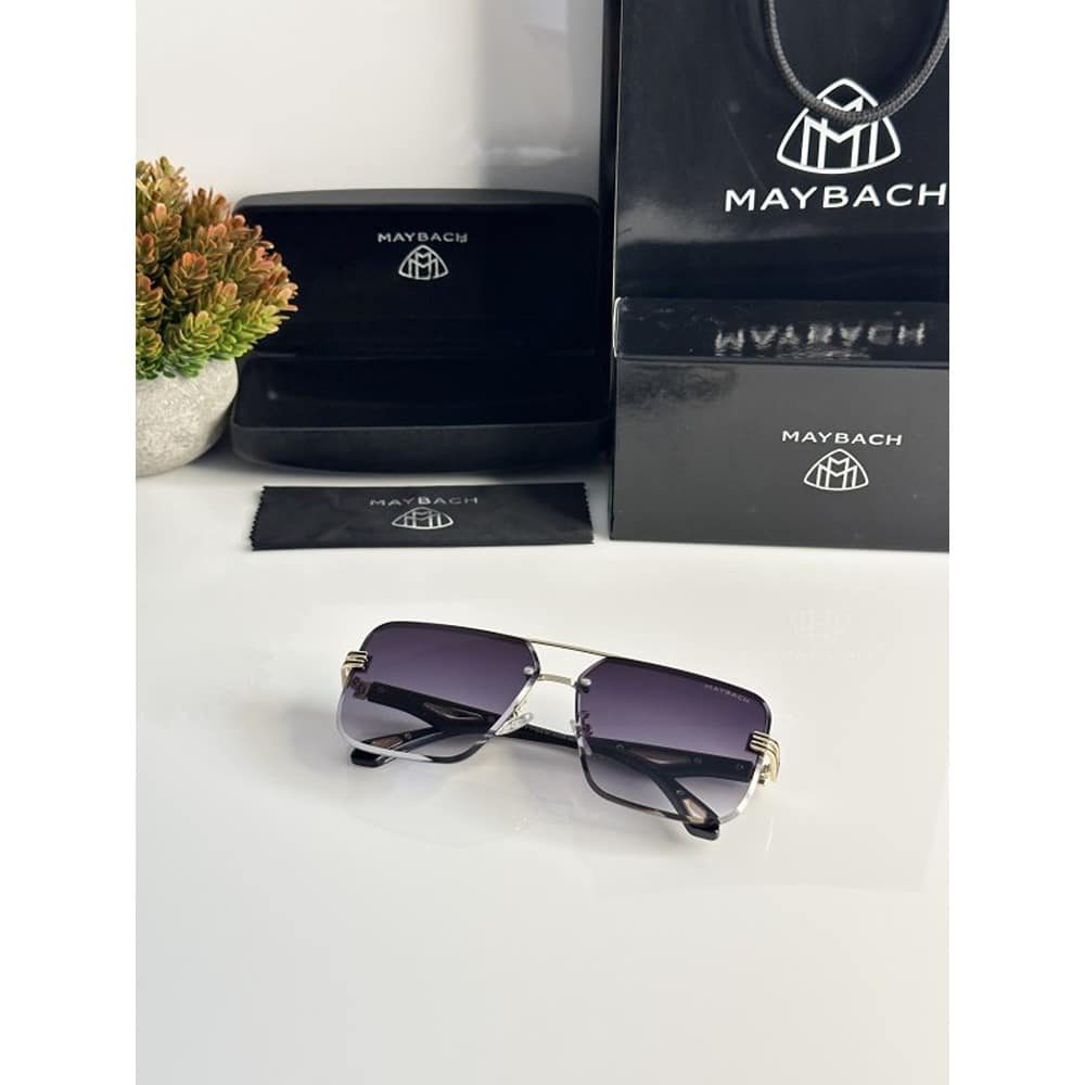Maybach Sunglasses For Men Gold Black
