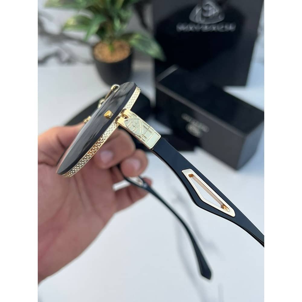 Latest Gold Black Maybach Sunglasses For Men