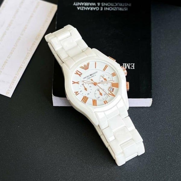 Emporio Armani Watch White Dial