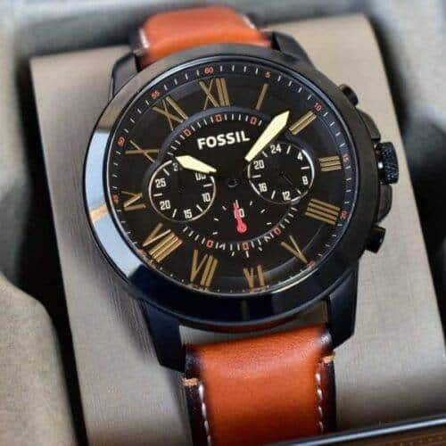 Branded Fossil Watch Fs5241 Grant For Men's