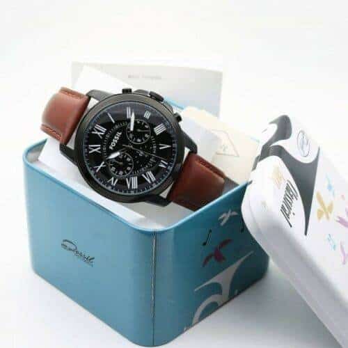 Branded Fossil Watch Fs5241 Grant For Men's