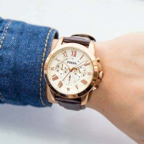 Branded Fossil Watch Fs5241 Grant For Men's