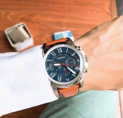 Branded Fossil Watch Fs5241 Grant For Men's