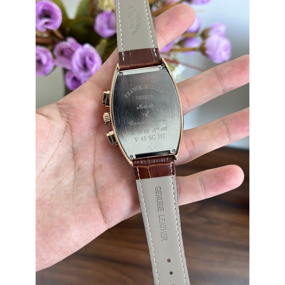Franck Muller Watch Gold Brown AAA Automatic