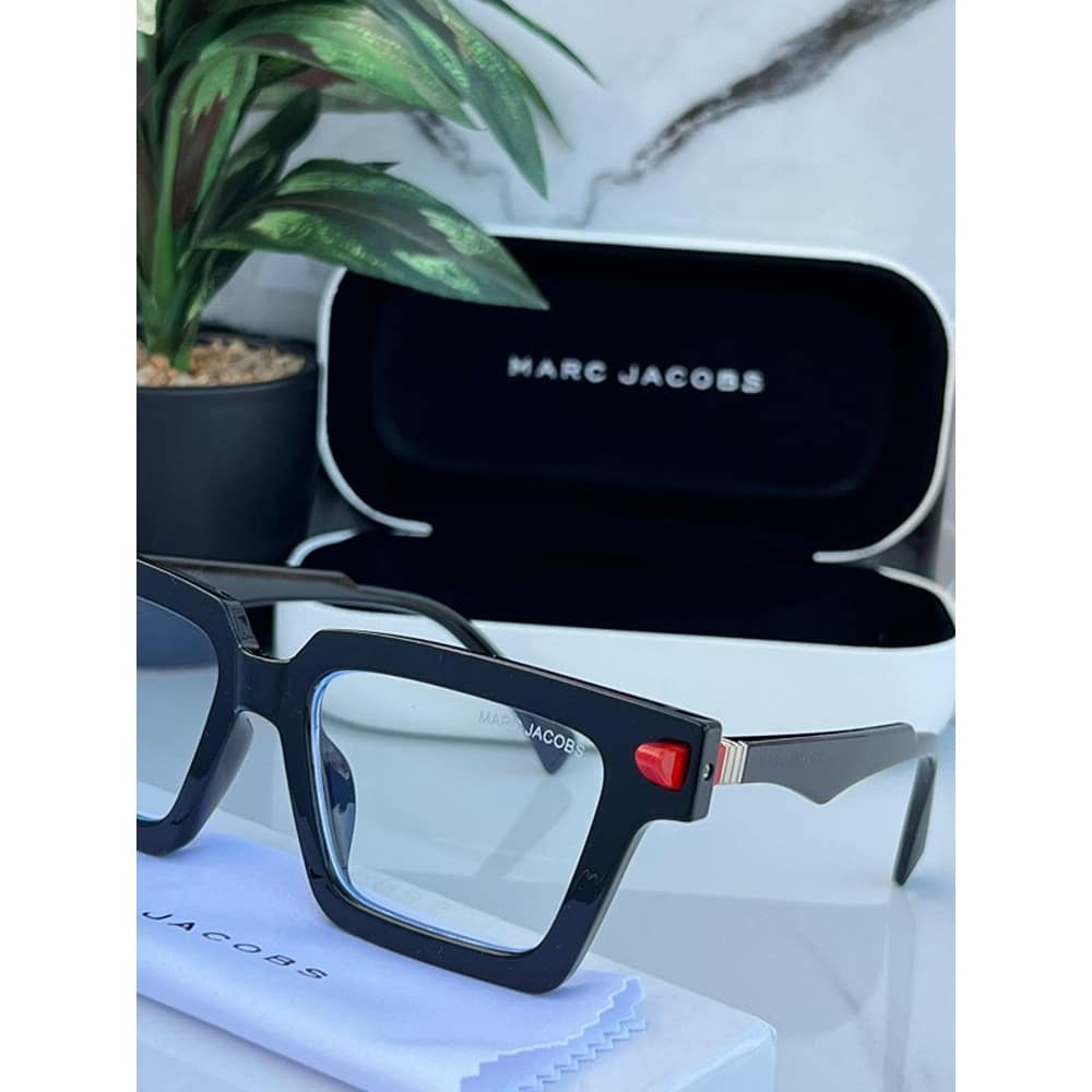 Marc Jacobs Kuboraum Sunglasses 55 Black Plano