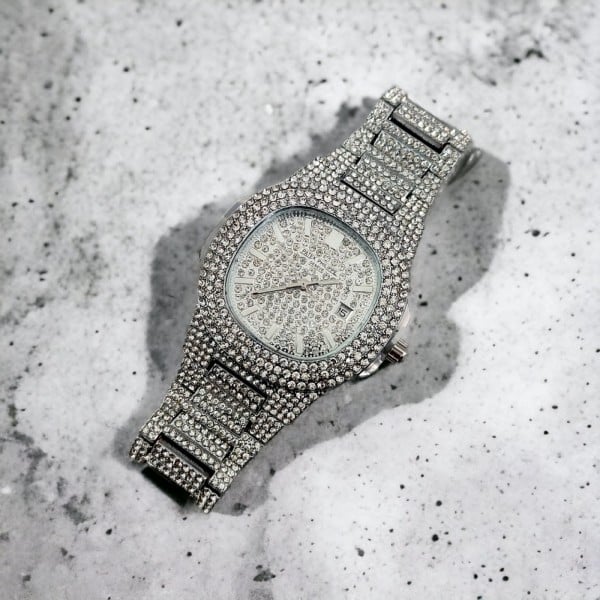 Men's Patek Philippe Watch Sliver