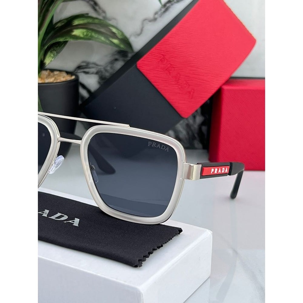 Prada Sunglasses 88079 White Black