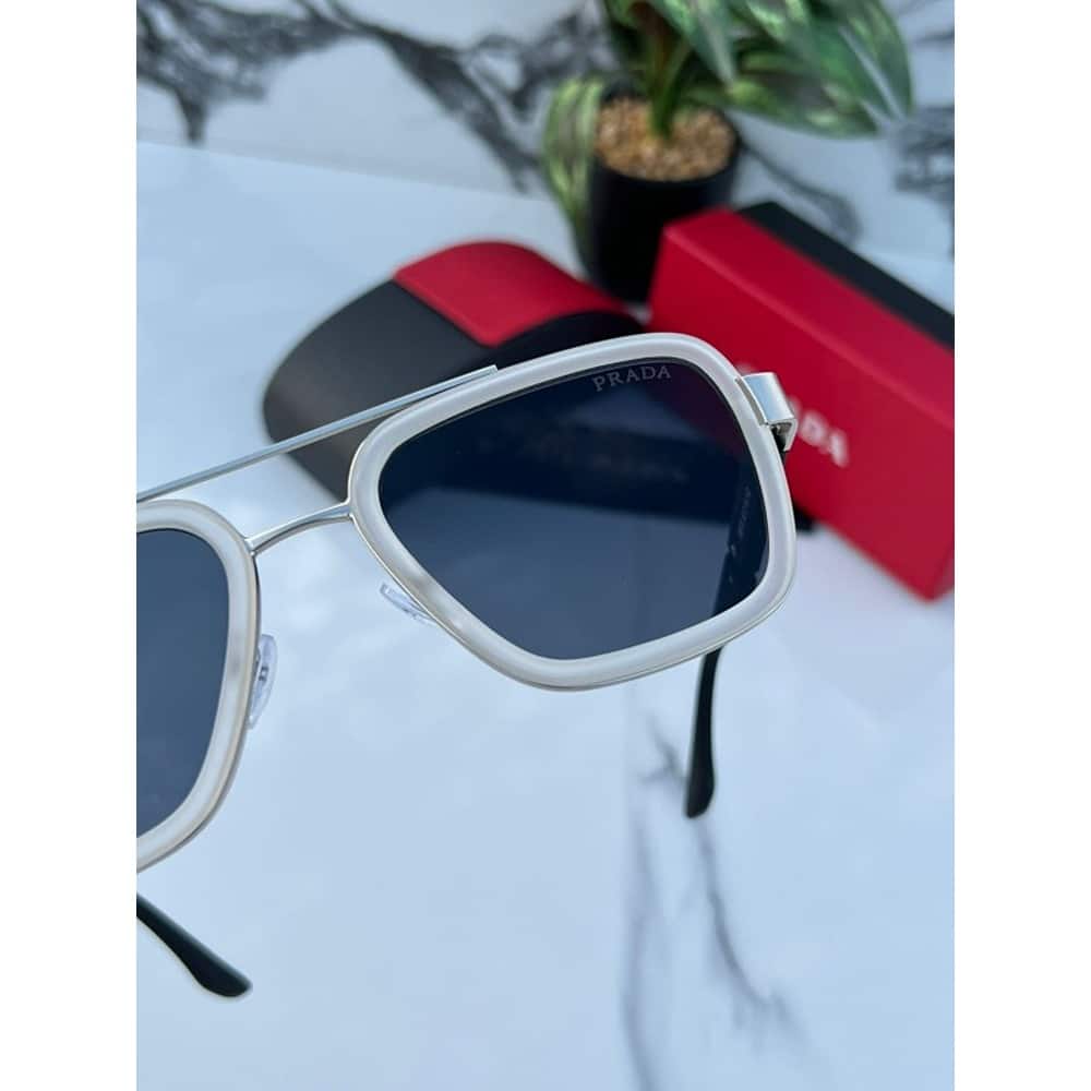 Prada Sunglasses 88079 White Black