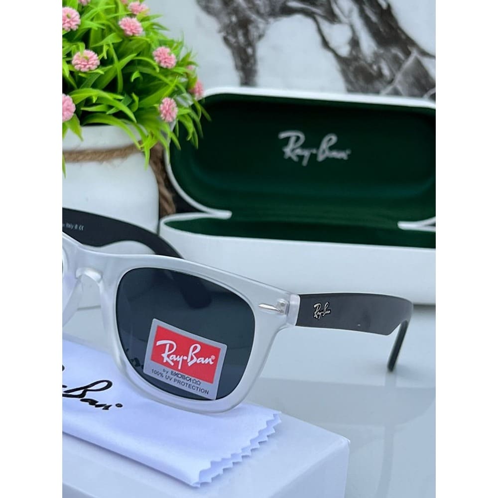Rayban Sunglasses For Men White Black