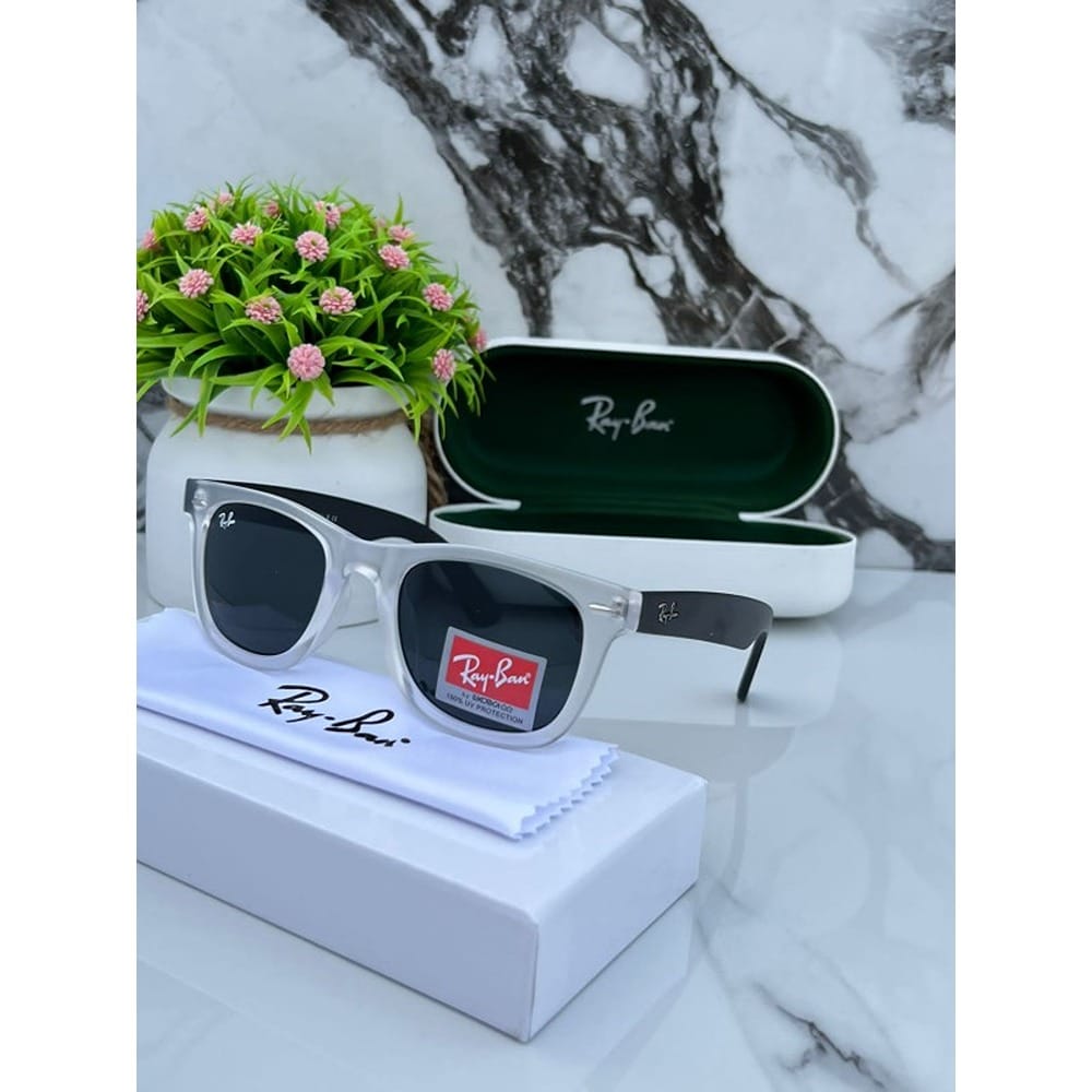 Rayban Sunglasses For Men White Black