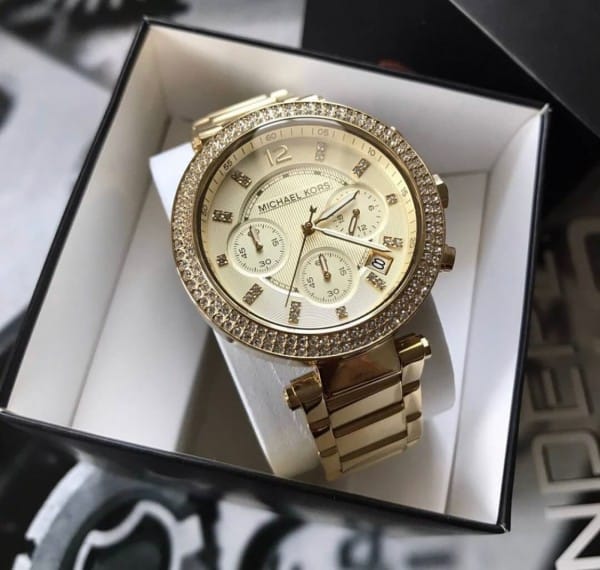 Michael Kors Watch For Lady Round Dial