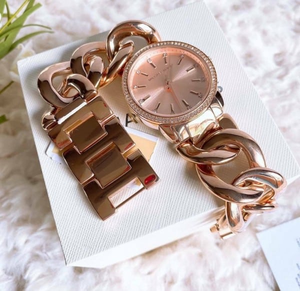 Michael Kors Watch Women's Lady Nini Chain