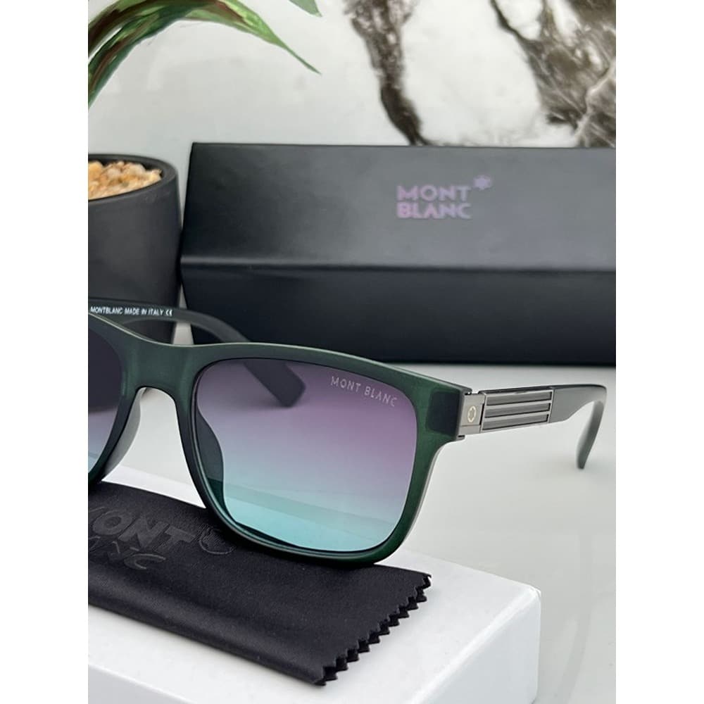 Mont Blanc Wayfero Sunglasses For Men Green