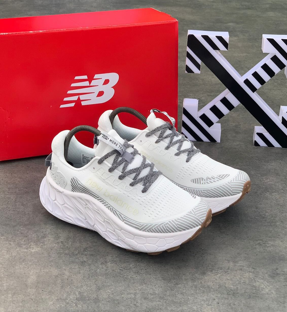 Fresh Foam X More Trail V3 Light Grey